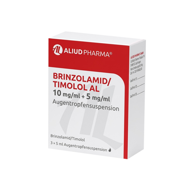 Brinzolamid/Timolol AL 10 mg/ml + 5 mg/ml